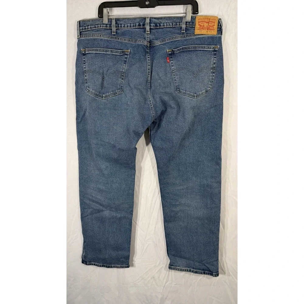 Levi's 505 Men's Medium‎ Wash Blue Jeans Size Fits 40x29 Pants